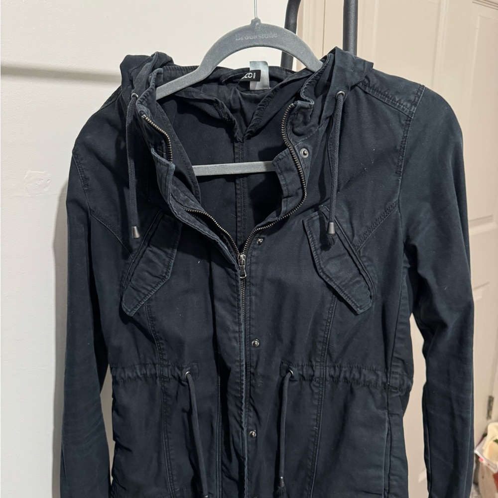 Divided Black Utility Jacket